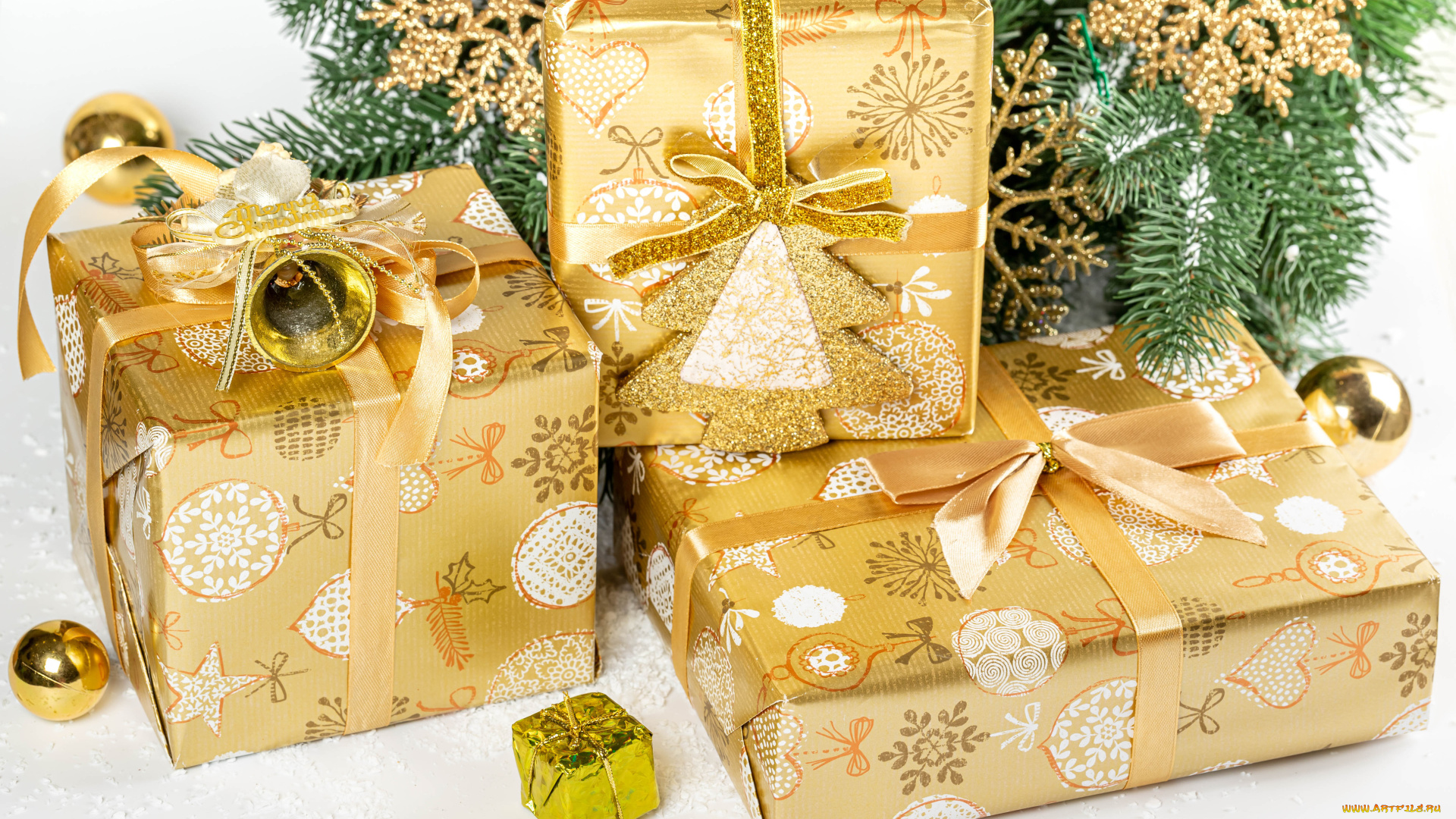 праздничные, подарки, и, коробочки, подарки, коробки, ёлка, украшения