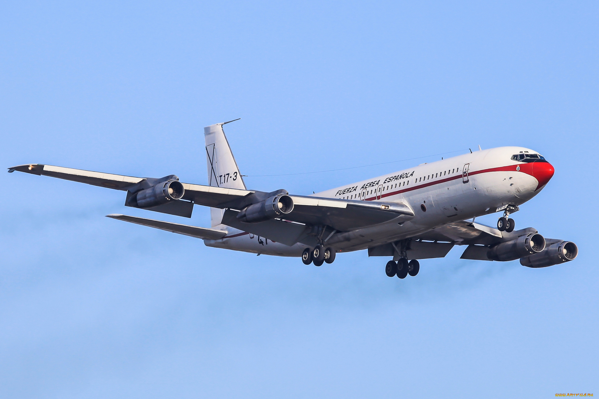 boeing, 707-300, авиация, пассажирские, самолёты, войсковой, транспорт