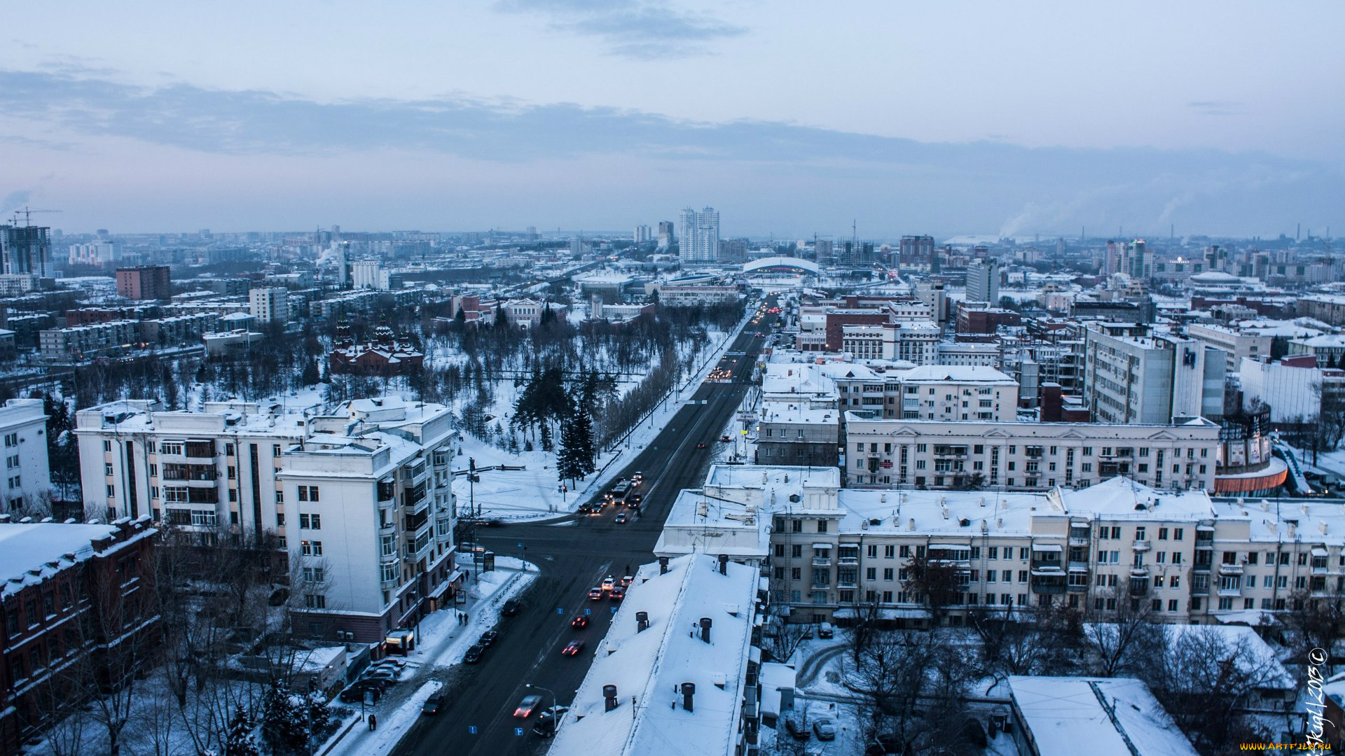 города, панорамы, Челябинск