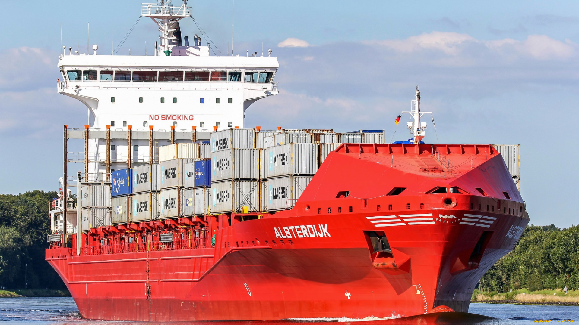 alsterdijk, корабли, грузовые, суда, контейнеровоз