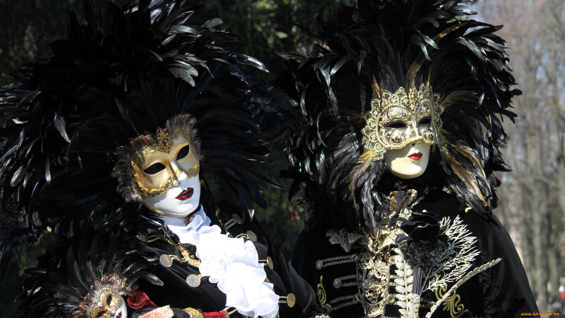 разное, маски, карнавальные, костюмы, перья, венеция, карнавал