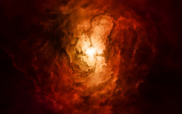 Картинка космос арт light fire sci fi energy