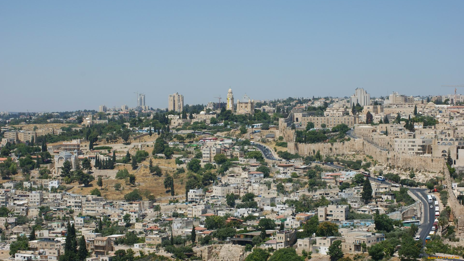иерусалим, города, израиль