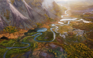 Картинка природа реки озера горы текстуры река земли