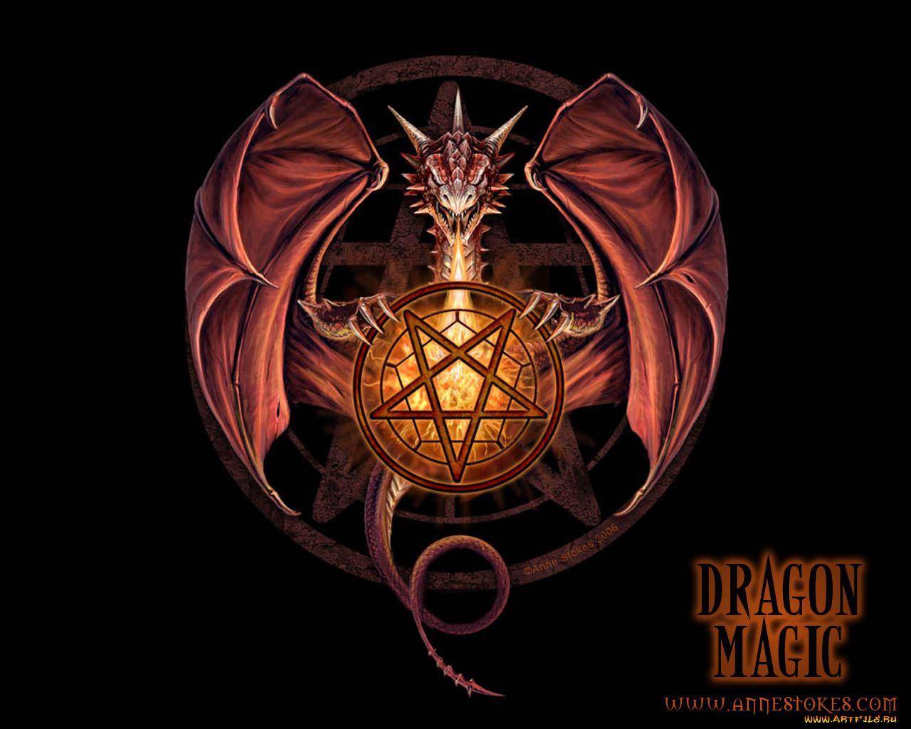 dragon, magic, wallpaper, by, ironshod, фэнтези, драконы