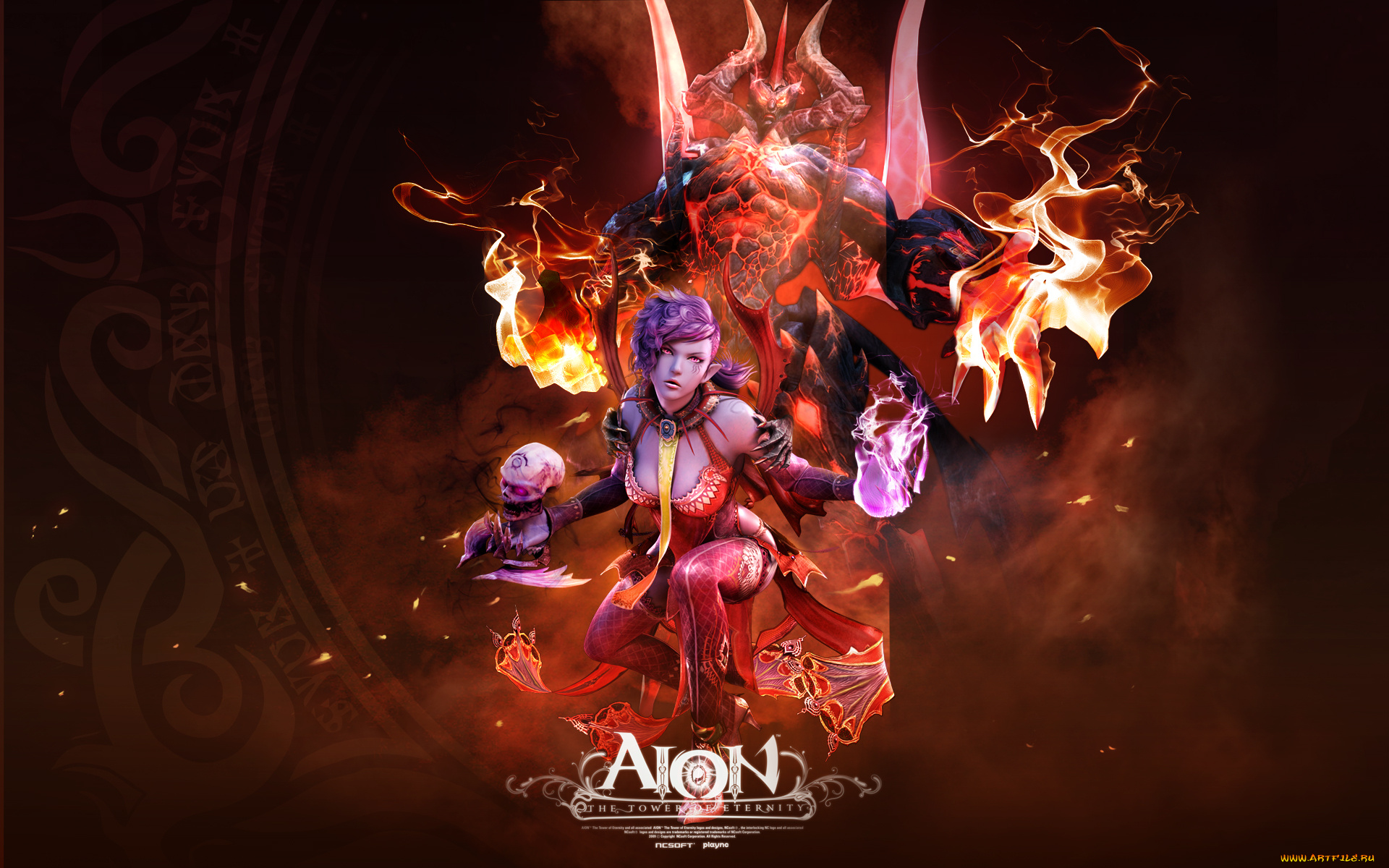 aion, tower, of, eternity, видео, игры, the