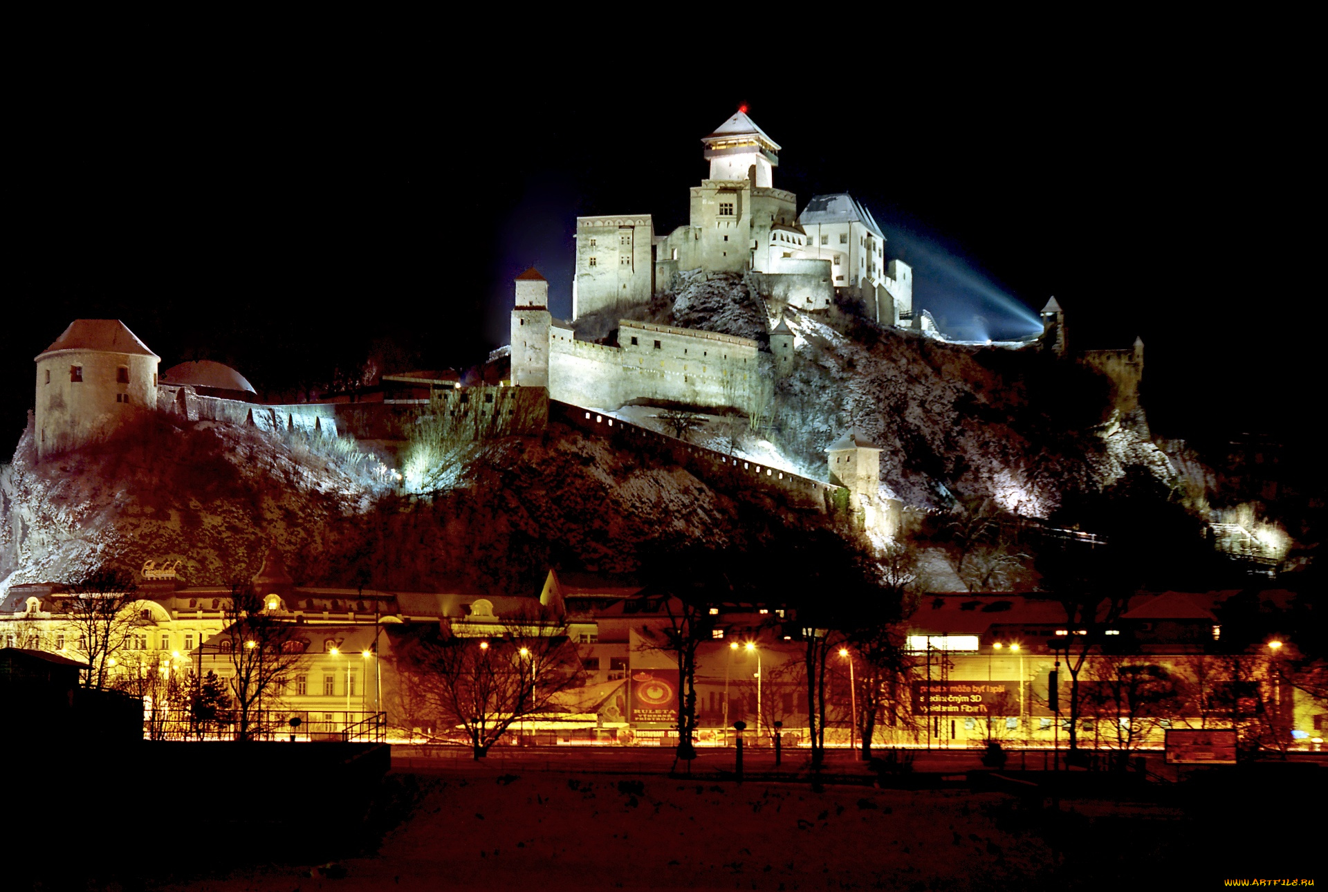 trencin, castle, slovakia, города, -, дворцы, , замки, , крепости, trencin, castle