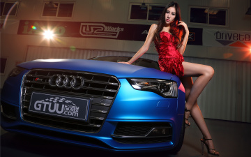 Картинка автомобили авто+с+девушками девушка автомобиль взгляд азиатка