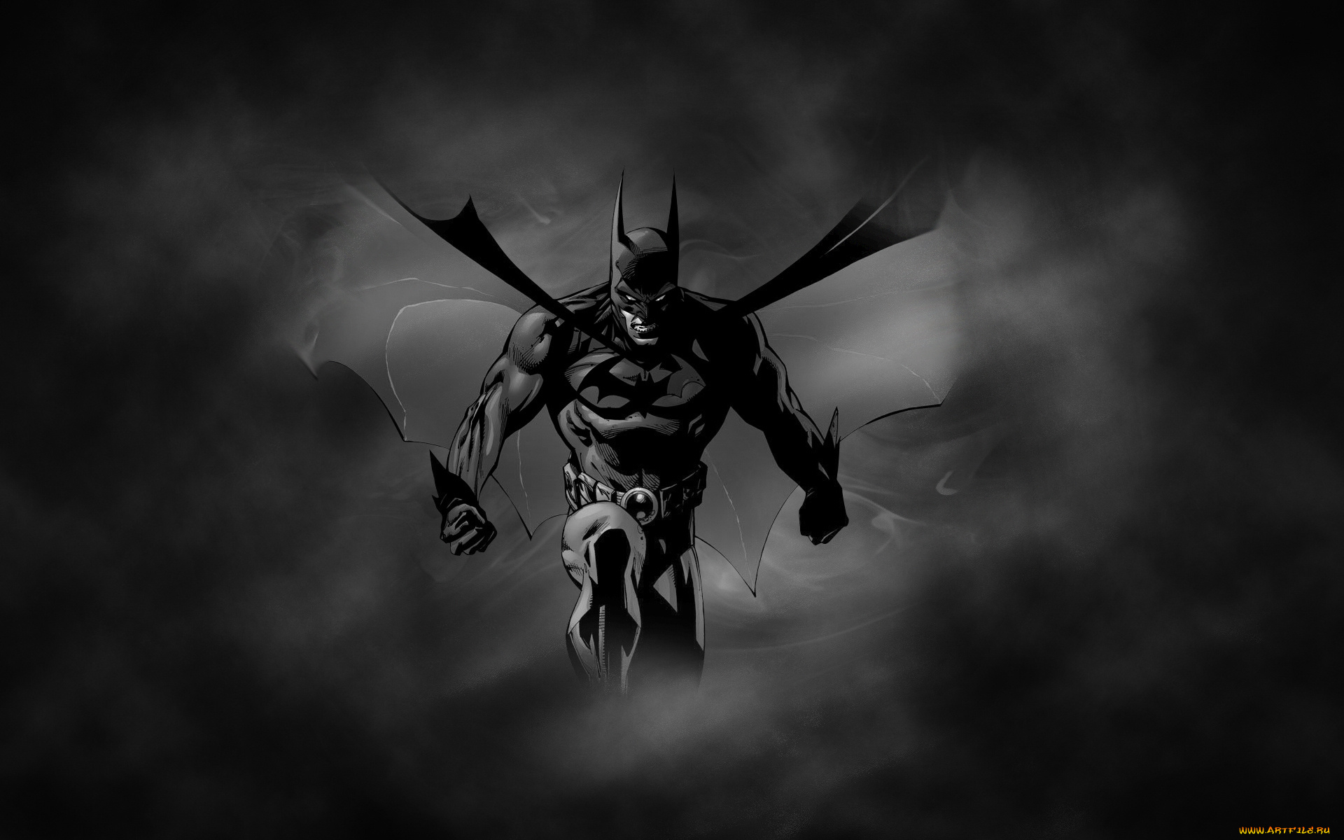 batman, рисованные, комиксы, бэтмен, темный, фон