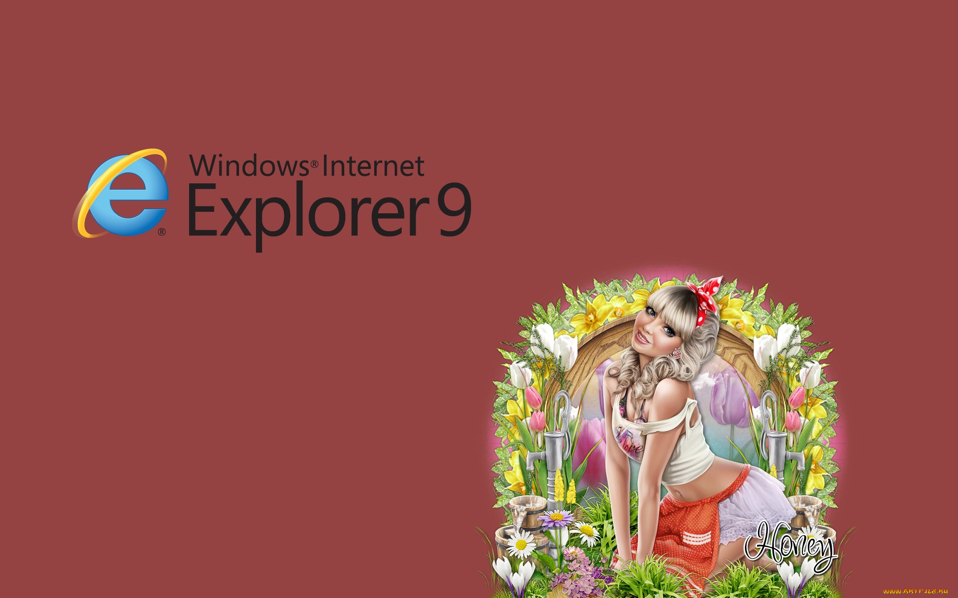 компьютеры, internet, explorer, логотип, фон