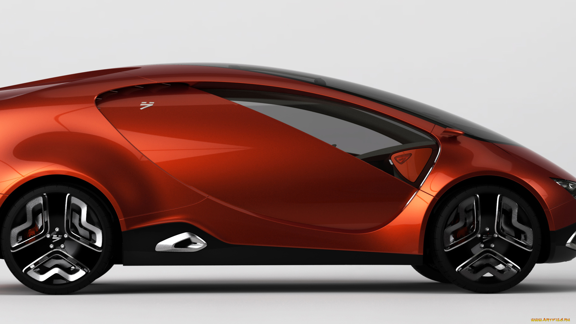 hybride, yo, concept, 2011, автомобили, 3д, hybride, concept, 2011, yo