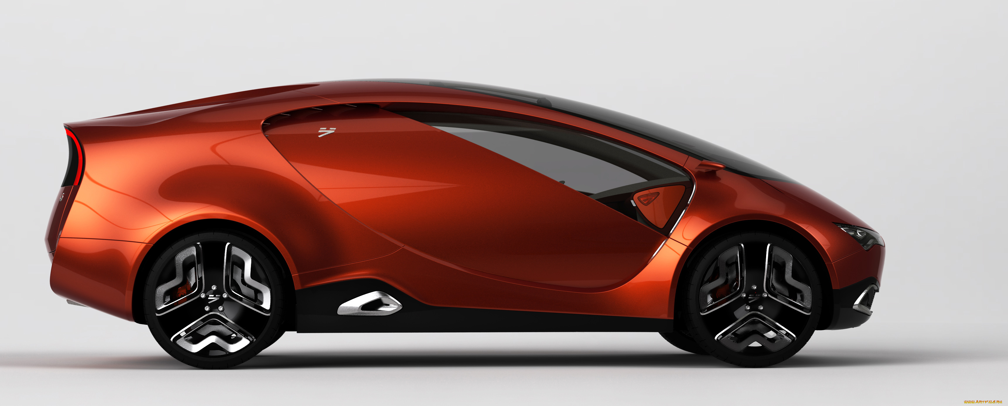 hybride, yo, concept, 2011, автомобили, 3д, hybride, concept, 2011, yo