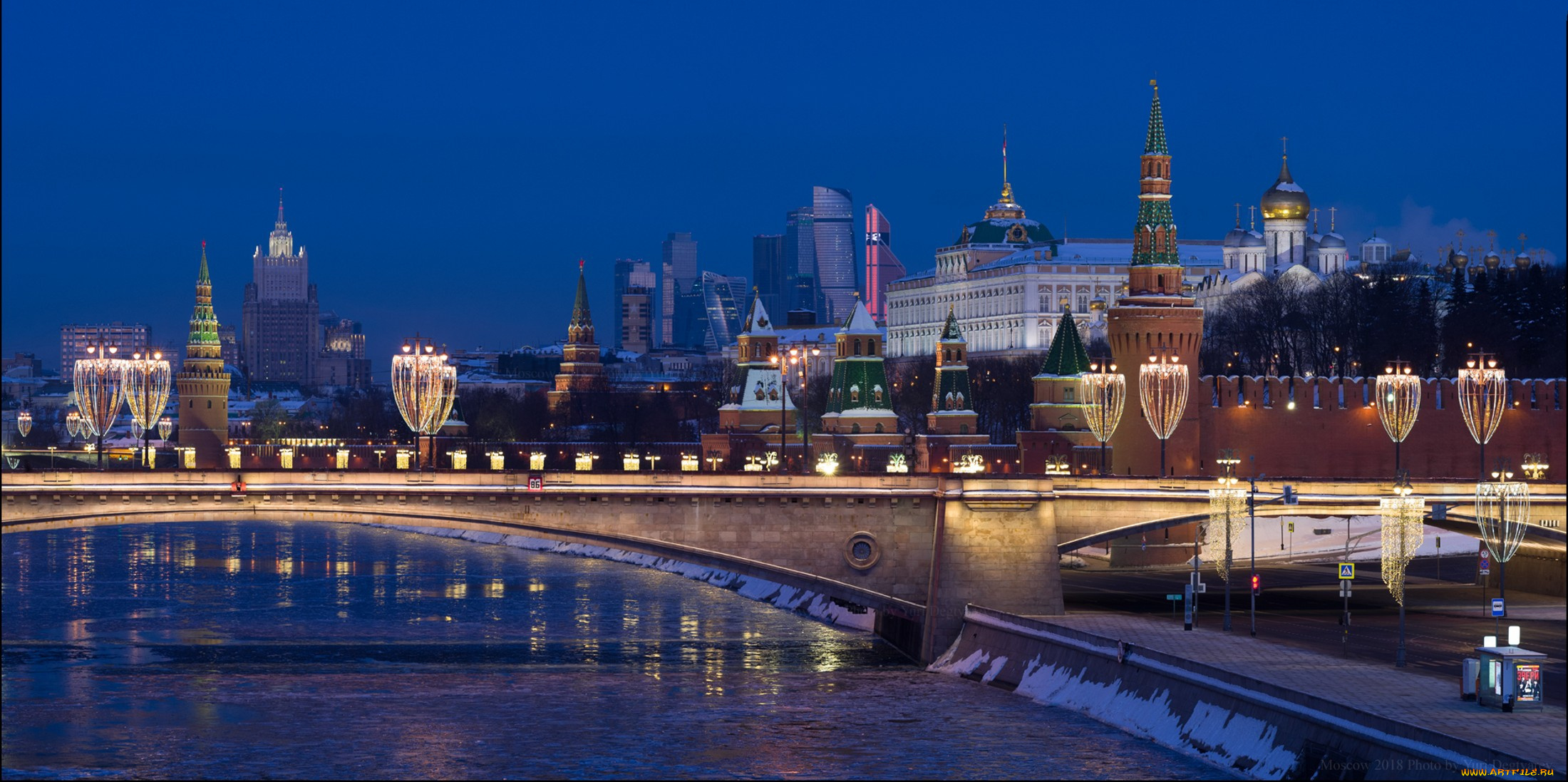 kremlin, and, moscow-city, города, москва, , россия, простор