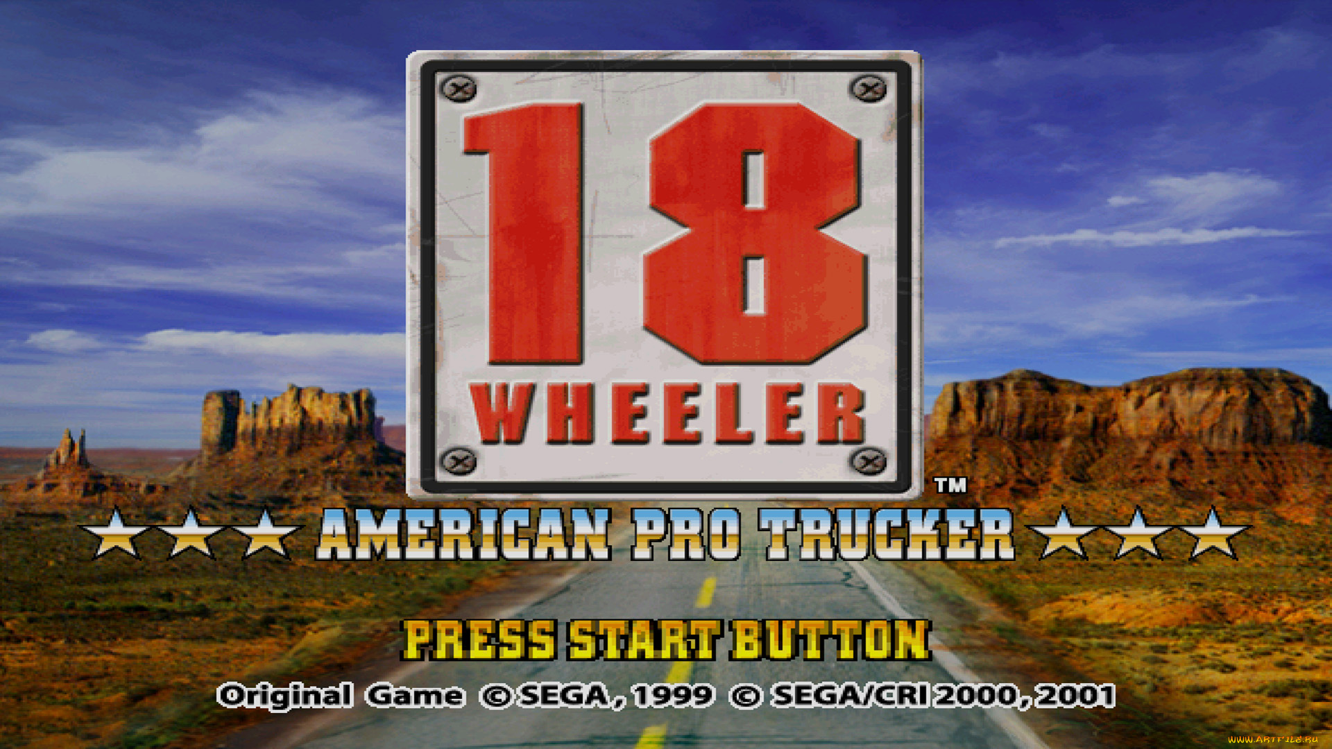 видео, игры, 18, wheeler, , american, pro, trucker, трасса, горы, америка