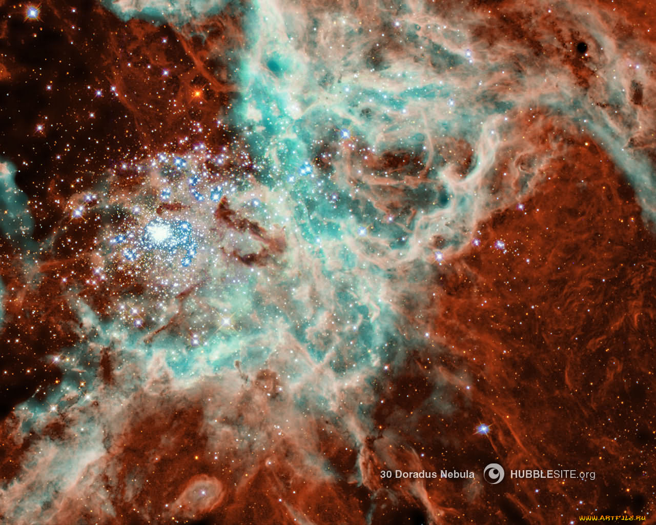 30, doradus, nebula, космос, галактики, туманности