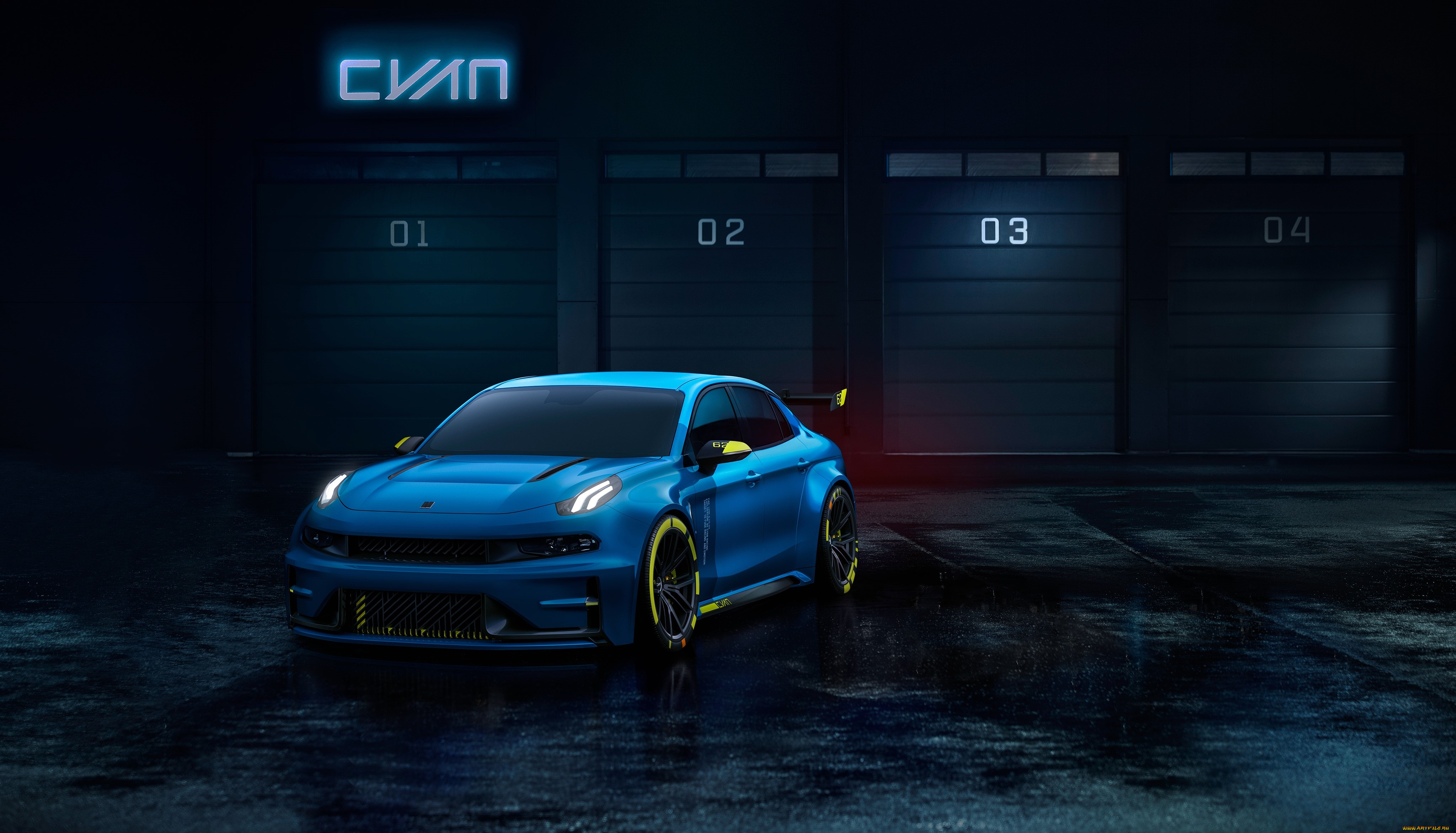 lynk, co, 03, tcr, автомобили, lynk, синий, лужи, гаражи