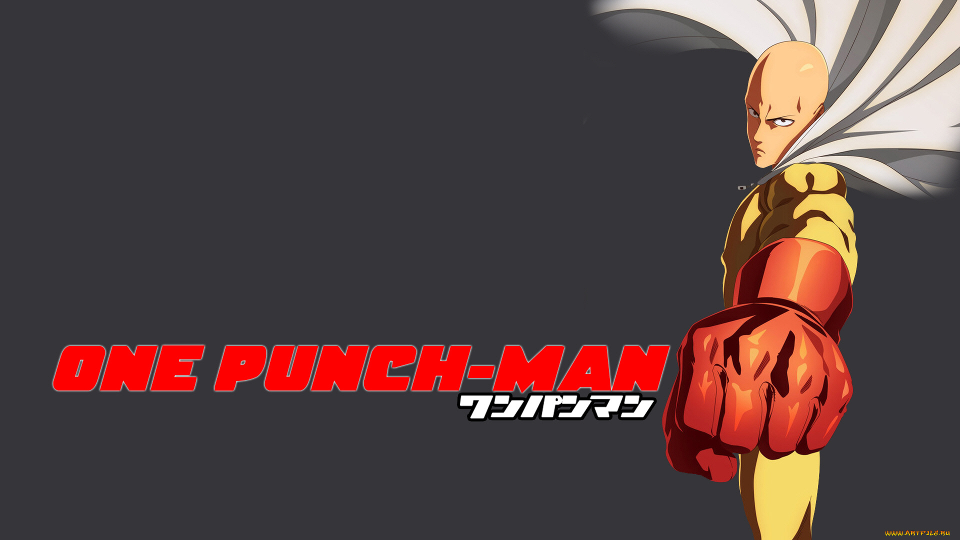аниме, one, punch, man, ванпачмен