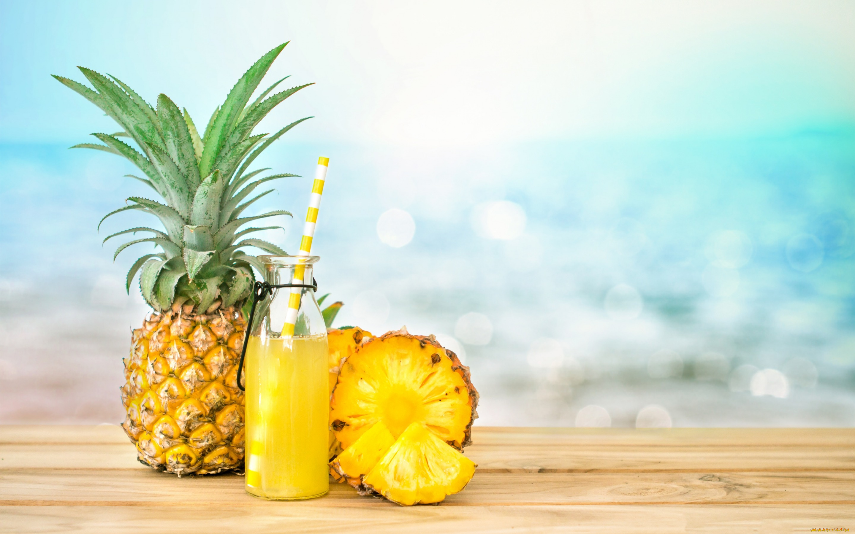 еда, ананас, summer, fresh, фрукт, pineapple, juice, drink, сок, fruit