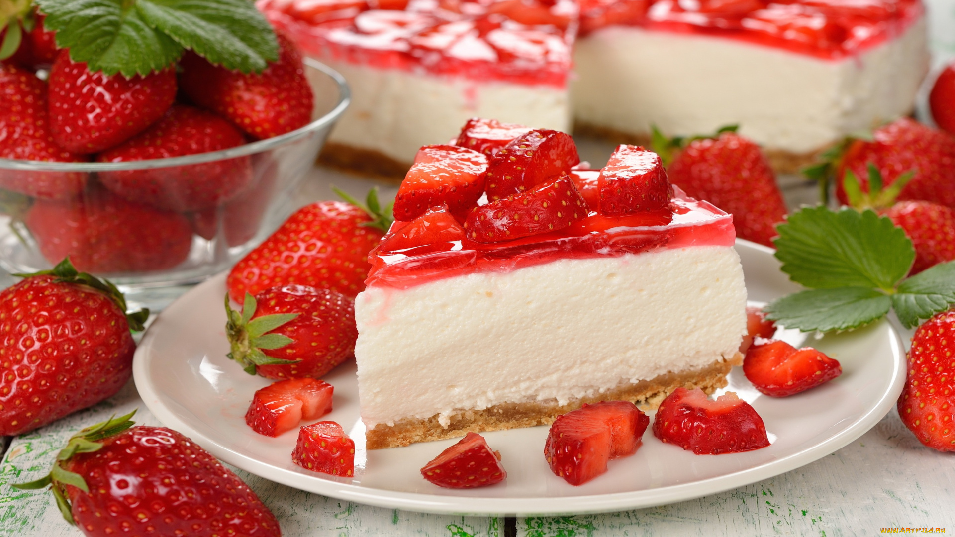 еда, торты, berries, cake, sweet, dessert, клубника, ягоды, сладкое, десерт, выпечка, торт, пирожное, strawberry