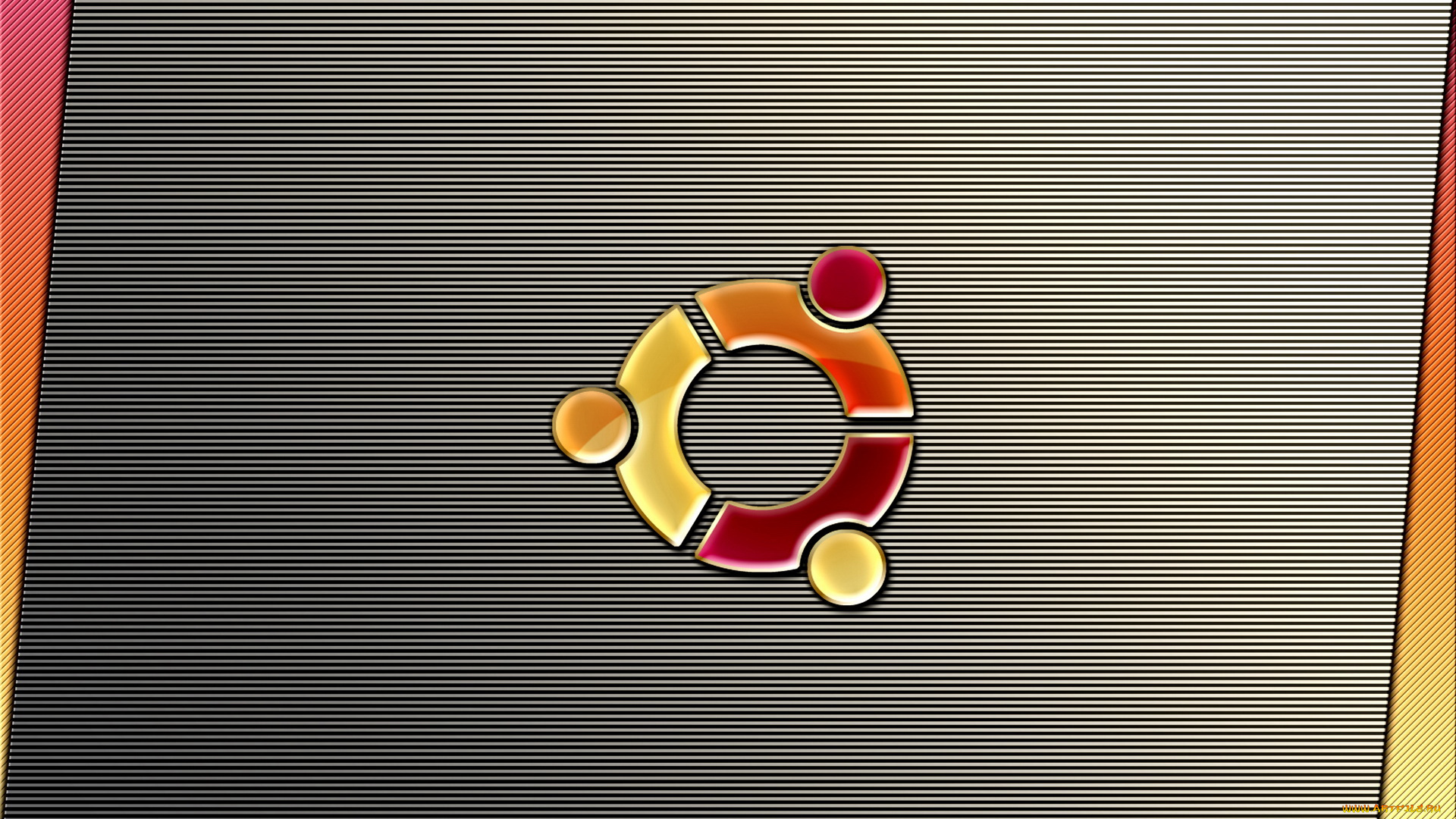 компьютеры, ubuntu, linux, сетка, линии, логотип