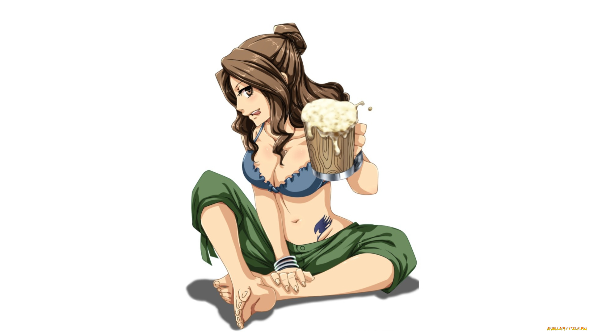 аниме, fairy, tail, cana