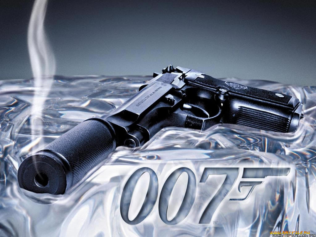 007, оружие, 3d