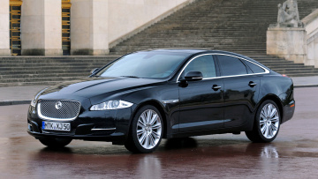 обоя jaguar, xj, автомобили, великобритания, класс-люкс, легковые, land, rover, ltd