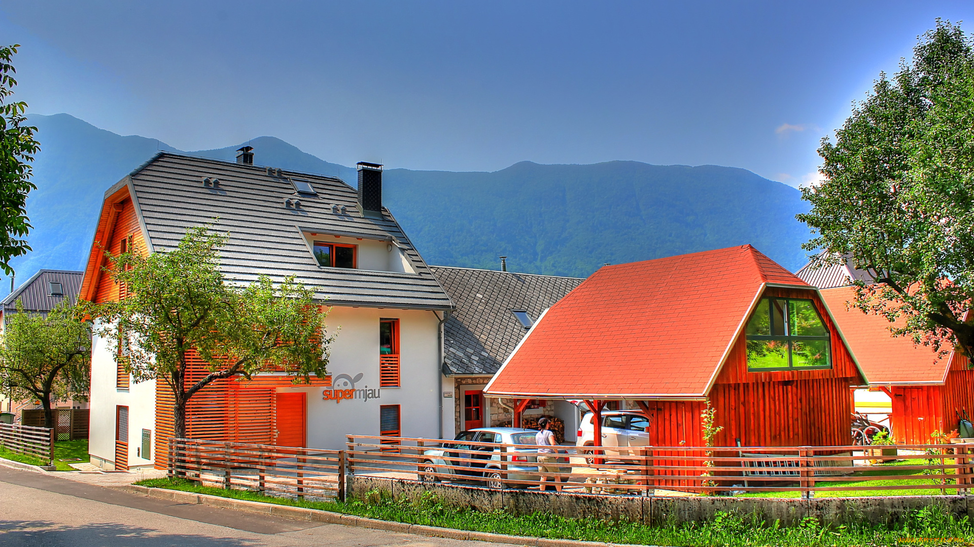 словения, bovec, разное, сооружения, постройки, дома