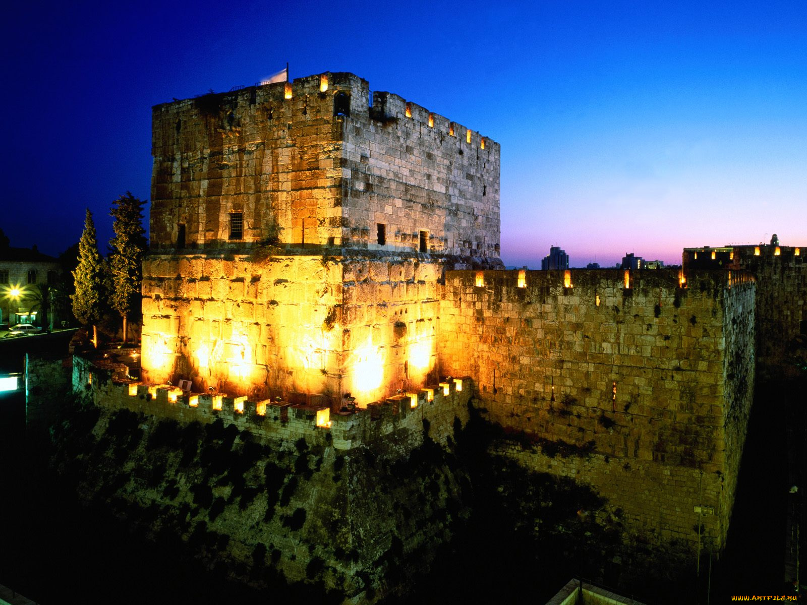 old, walled, city, israel, города, исторические, архитектурные, памятники
