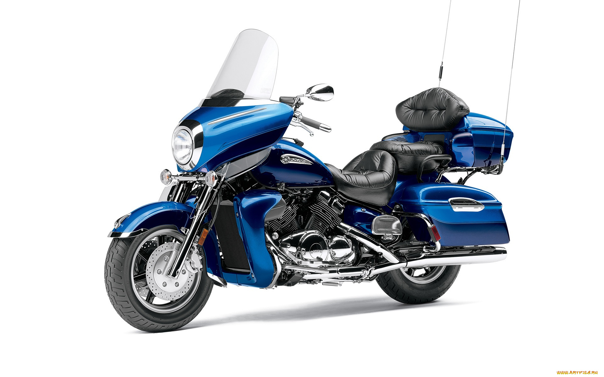 мотоциклы, yamaha, синий, royal, star, venture-s, 2011