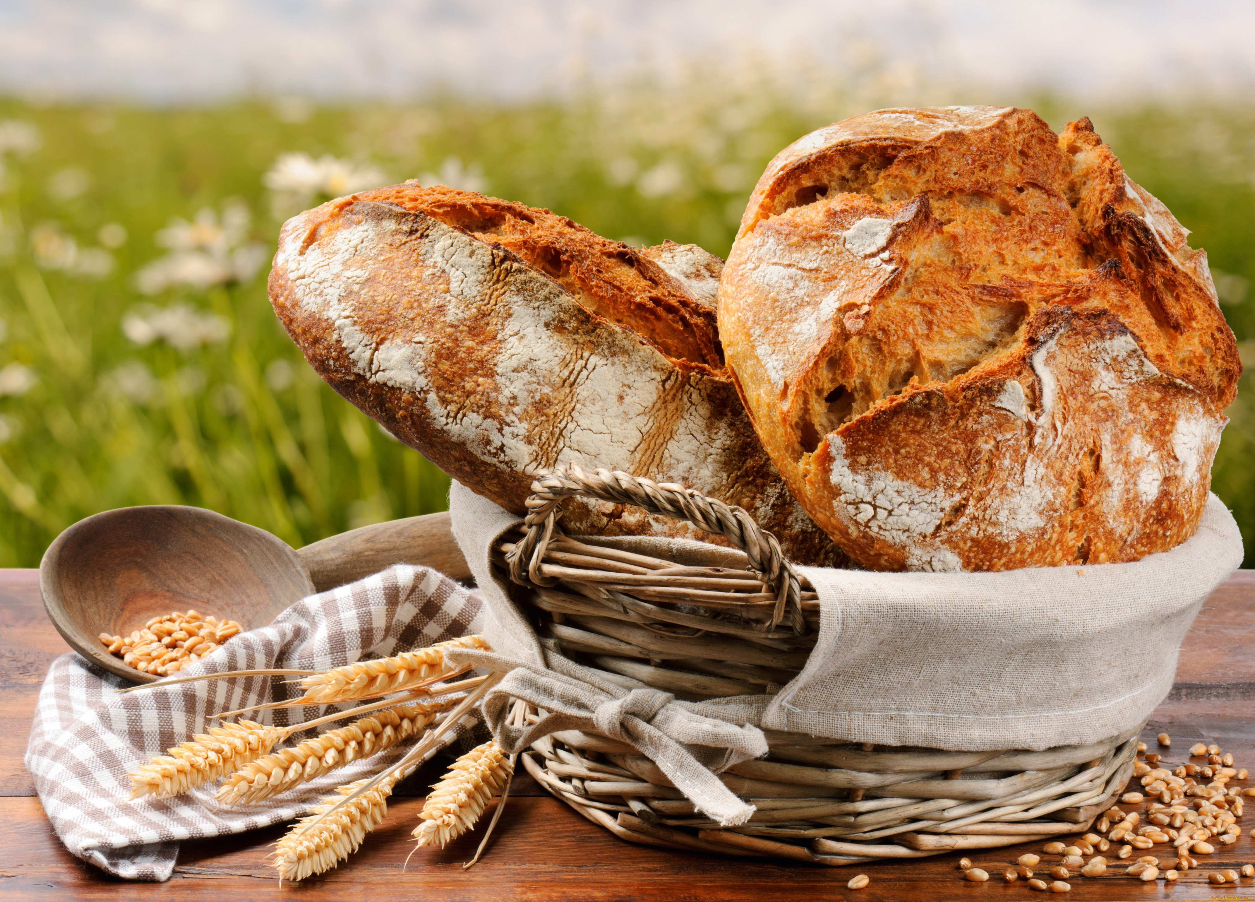 еда, хлеб, выпечка, пшеница