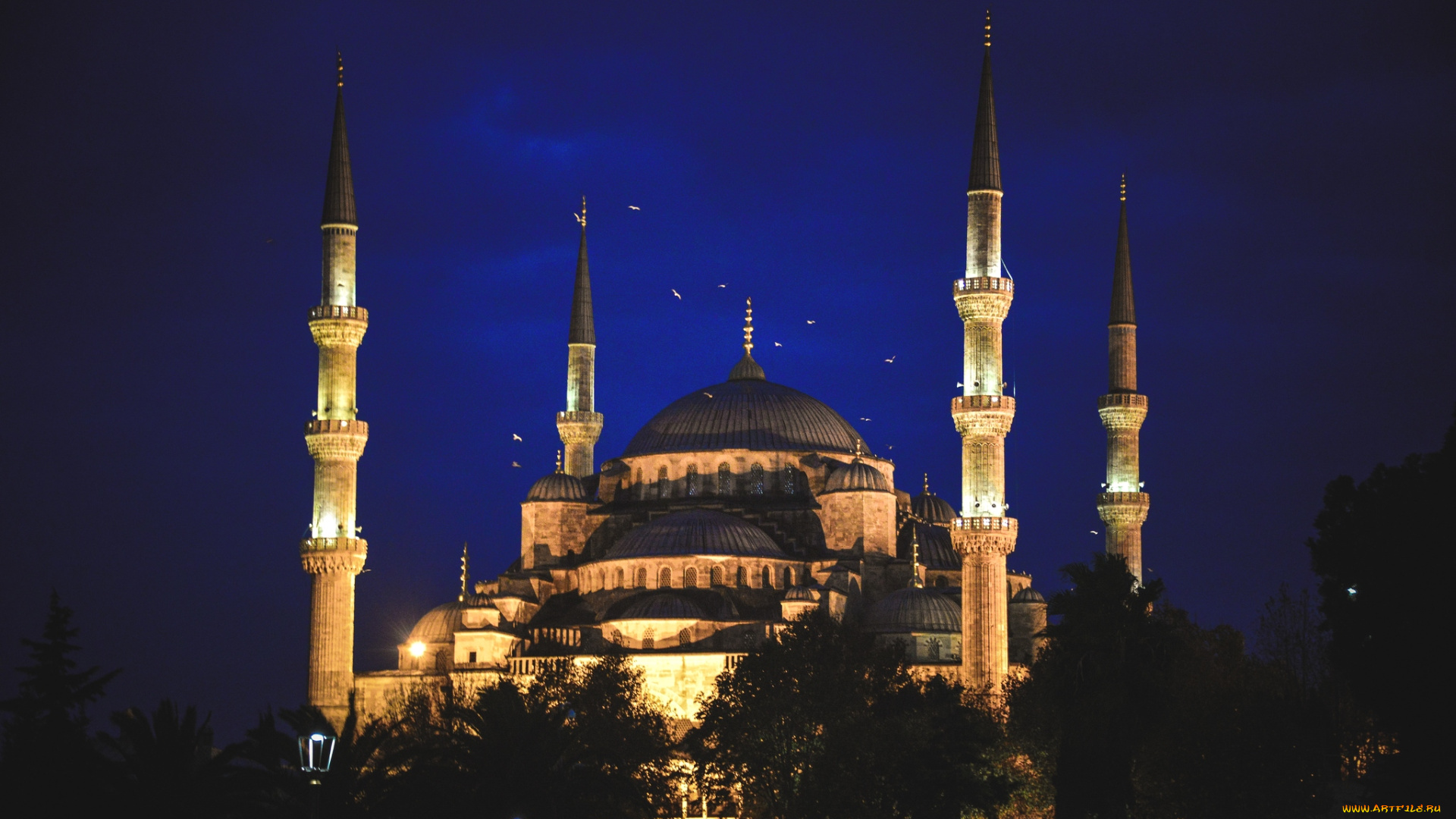города, стамбул, турция, минареты, мечеть
