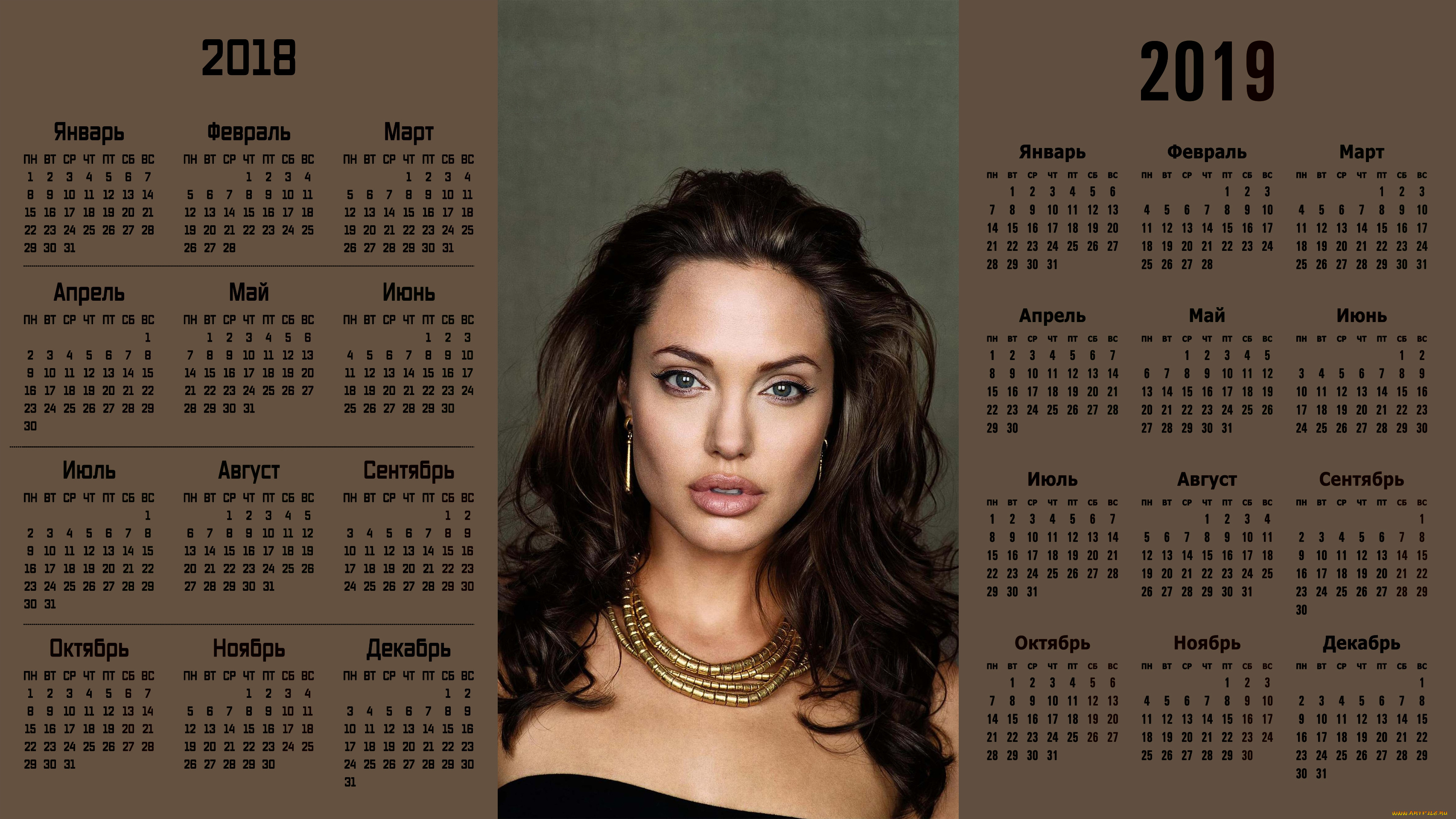 календари, знаменитости, женщина, взгляд, лицо, актриса, джоли