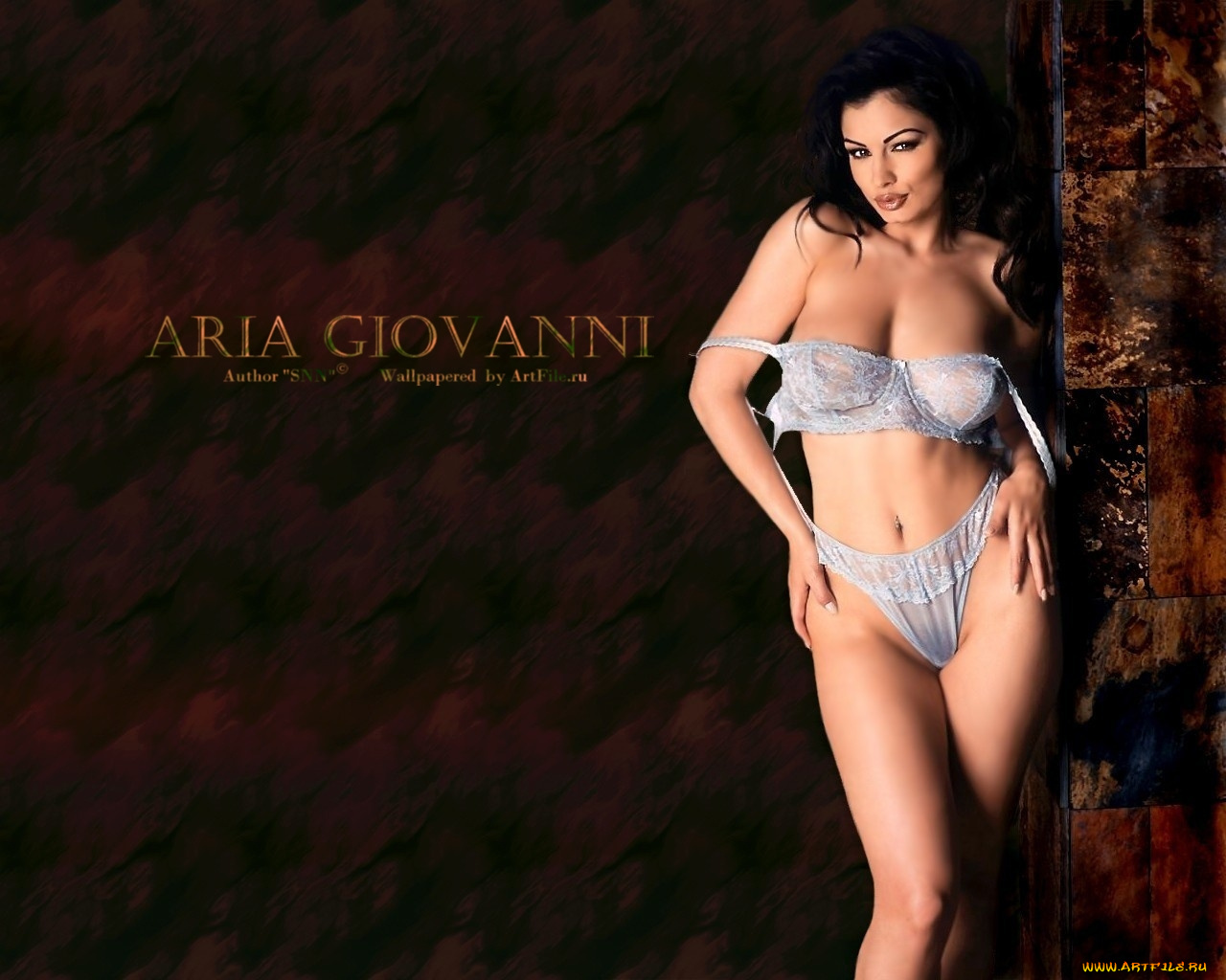 Aria Giovanni - голая 