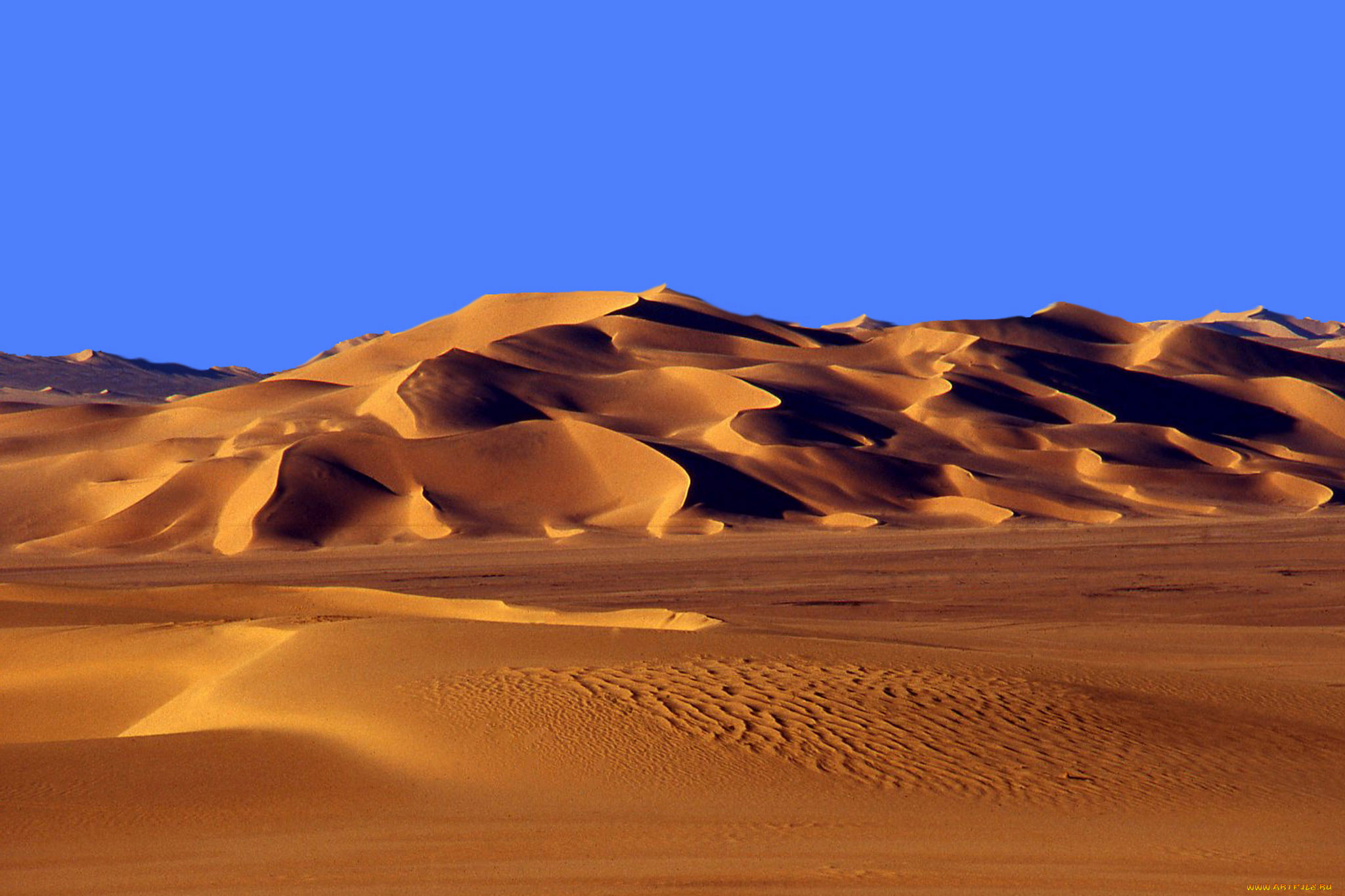 природа, пустыни, барханы, песок