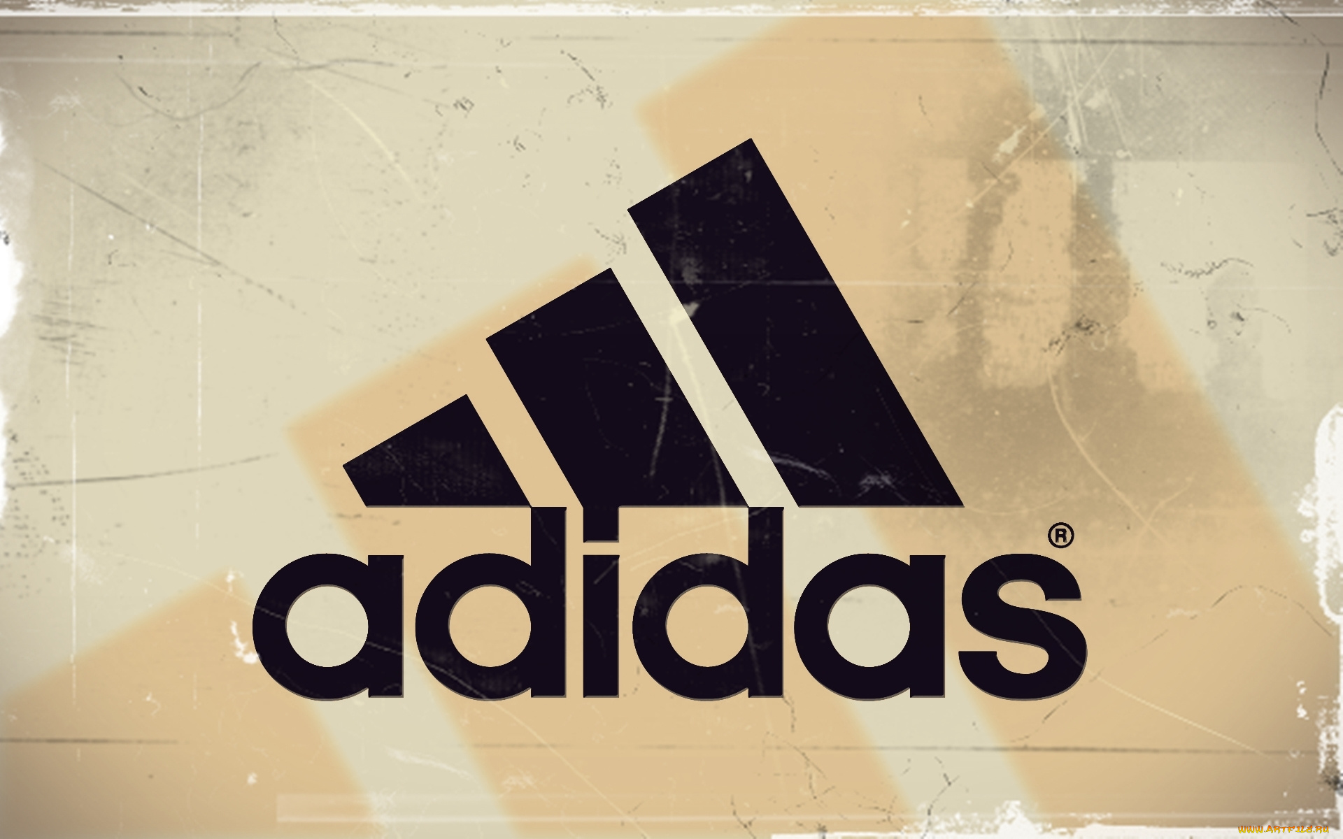 бренды, adidas, фон, логотип