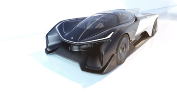 Картинка faraday+ffzero+1+concept+2016 автомобили 3д faraday 2016 ffzero concept 1