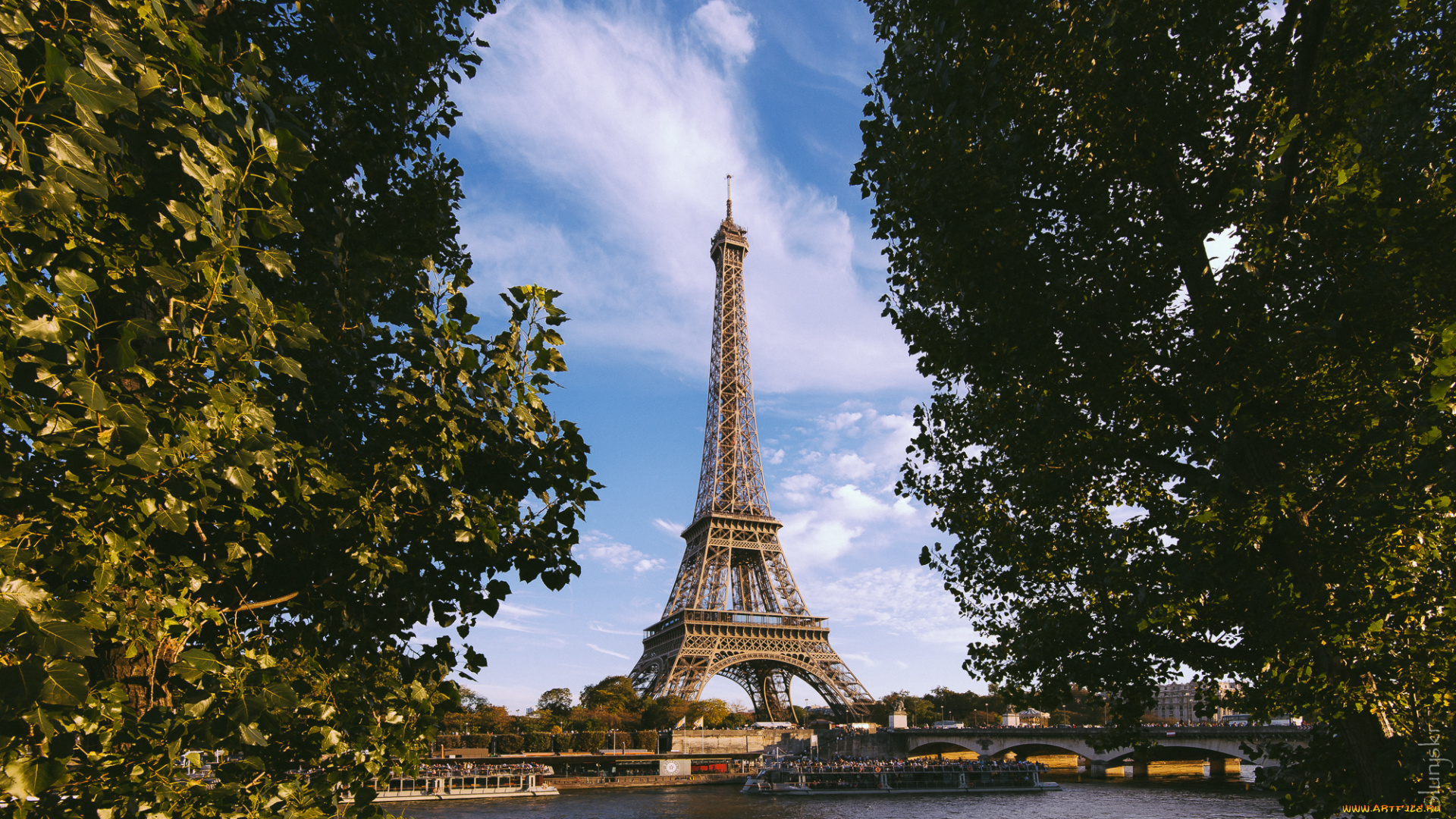 paris, города, париж, , франция, панорама, вышка