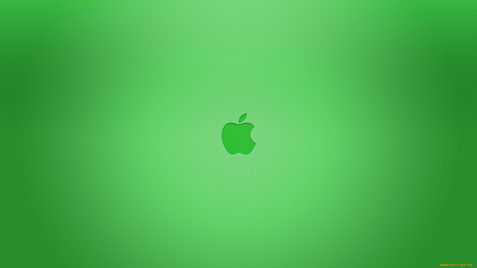 компьютеры, apple, mac, зеленый, фон, логотип