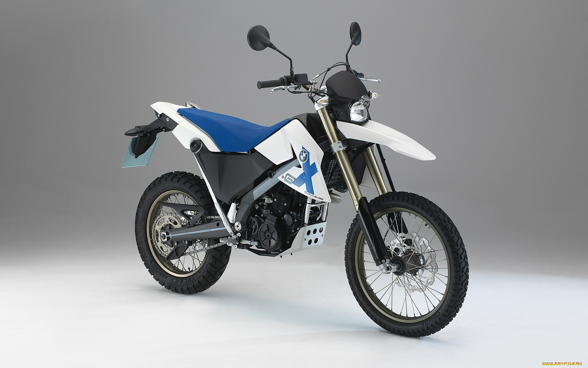 мотоциклы, bmw, g-650, xchallenge, 2006, белый, синий