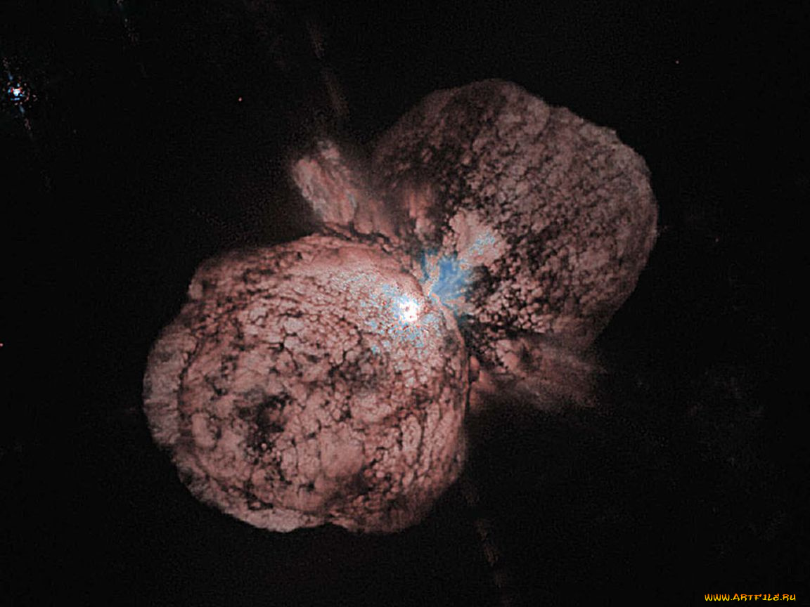 eta, carinae, обречённая, звезда, космос, галактики, туманности