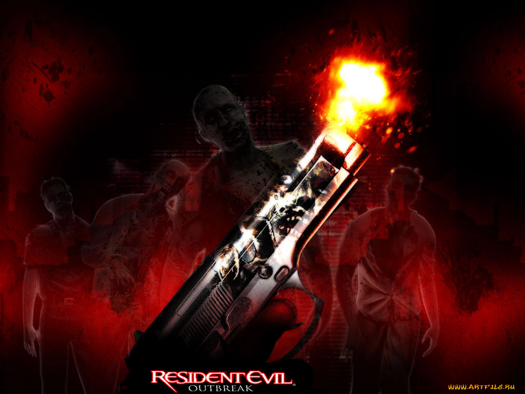 видео, игры, resident, evil, outbreak