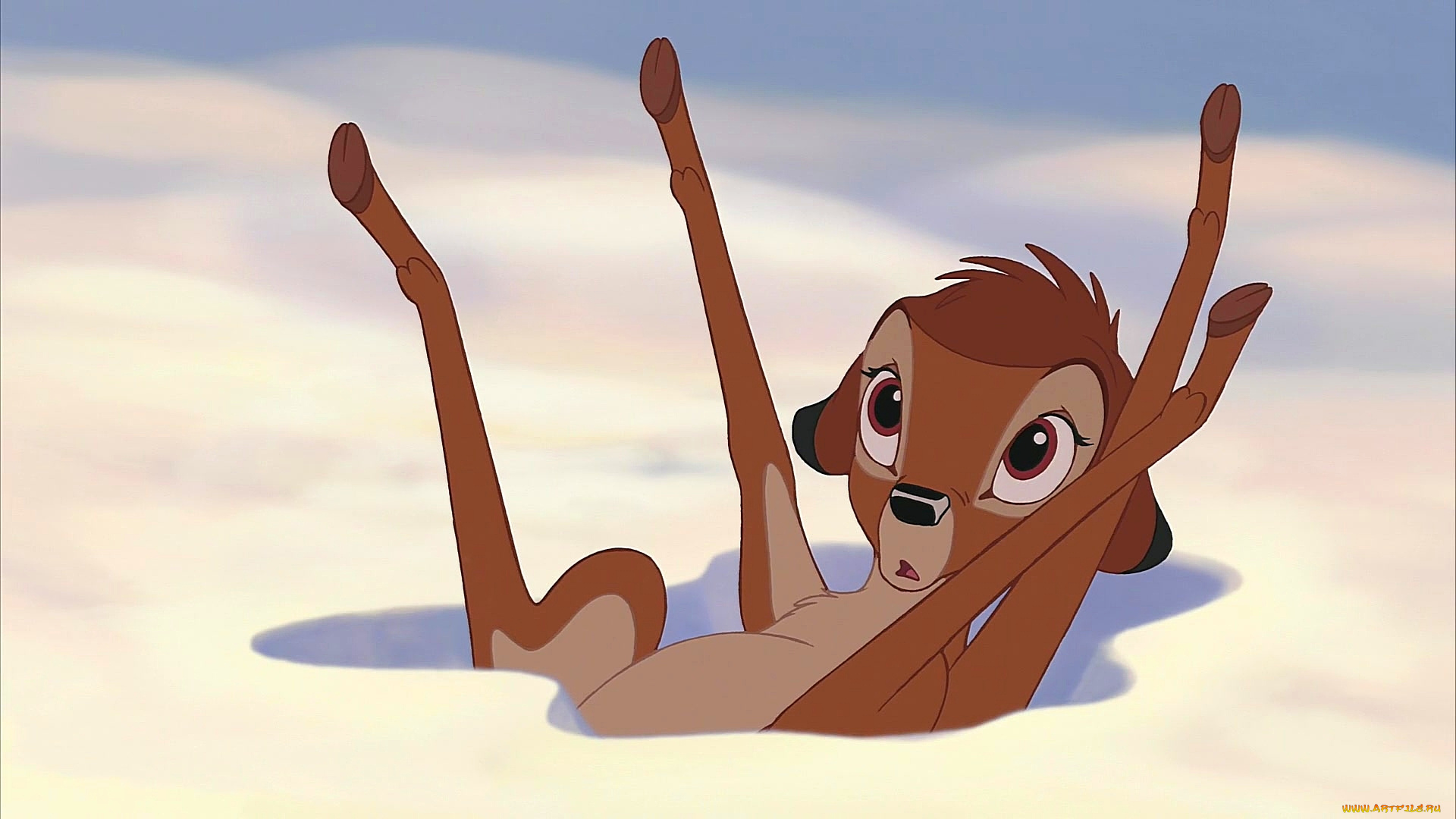 мультфильмы, bambi, 2, олененок