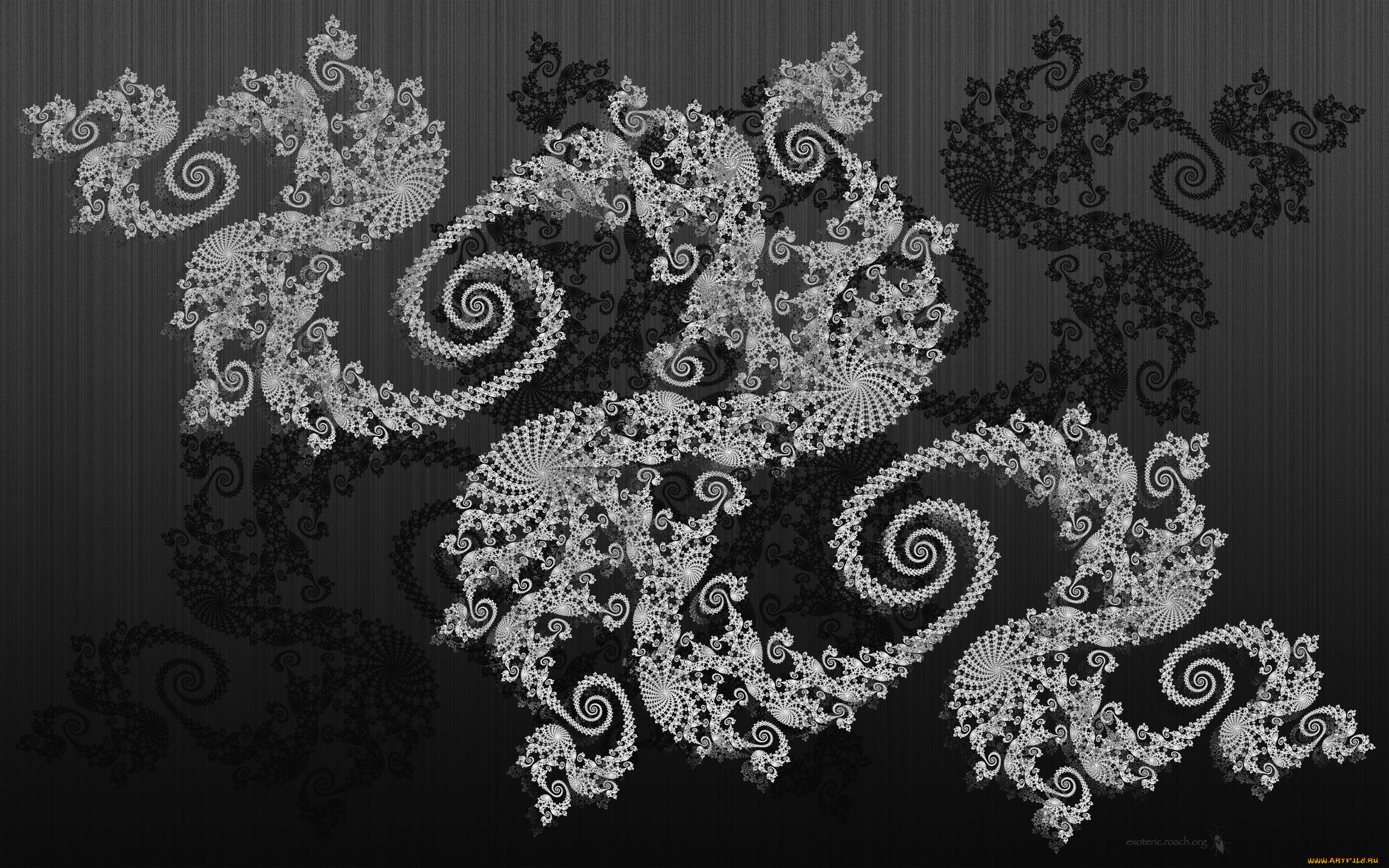 3д, графика, fractal, фракталы