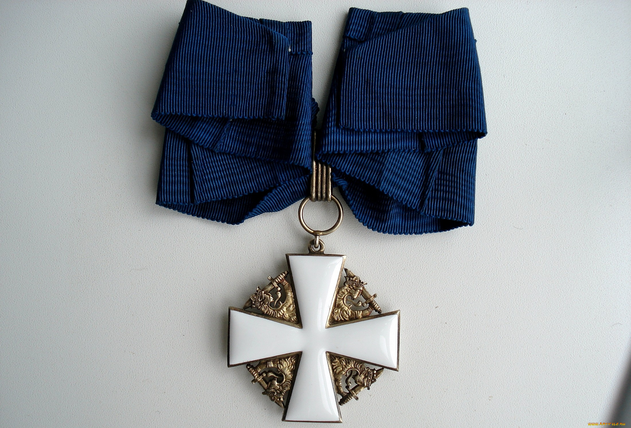 командорский, крест, финляндия, разное, награды, лента