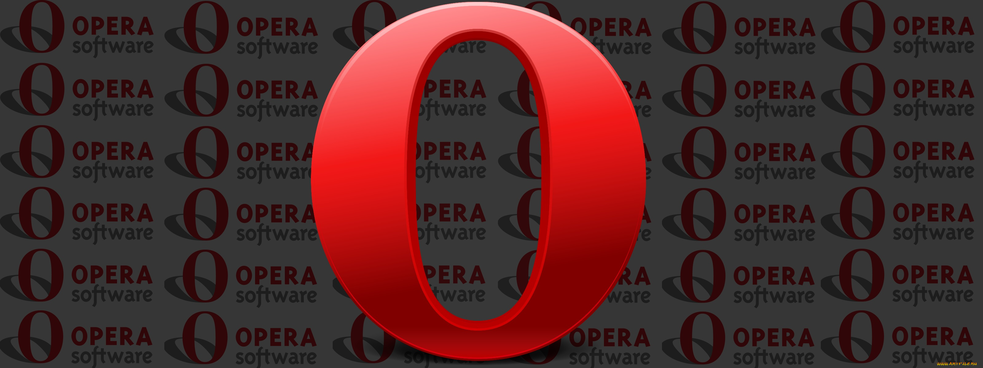 компьютеры, opera, фон, логотип