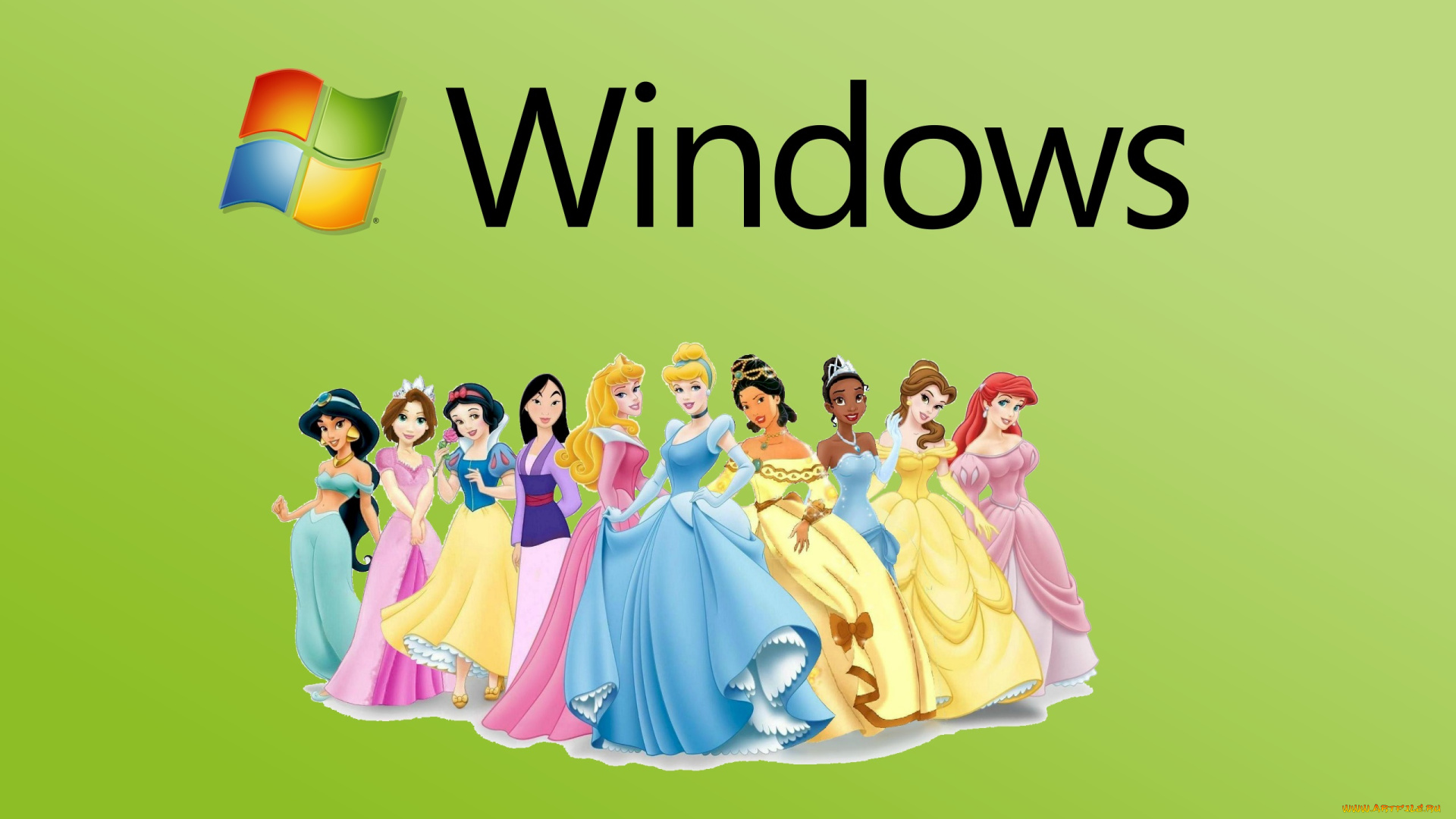 компьютеры, windows, xp, девушки, взгляд, фон, логотип