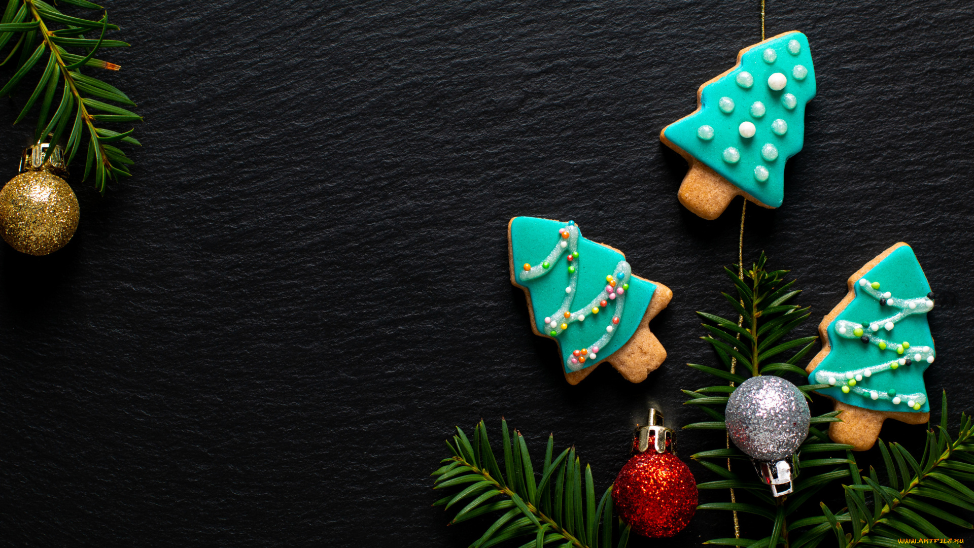 праздничные, угощения, ветки, ели, fir, tree, merry, gingerbread, пряники, cookies, decoration, new, year, wood, christmas, рождество, печенье, новый, год, украшения