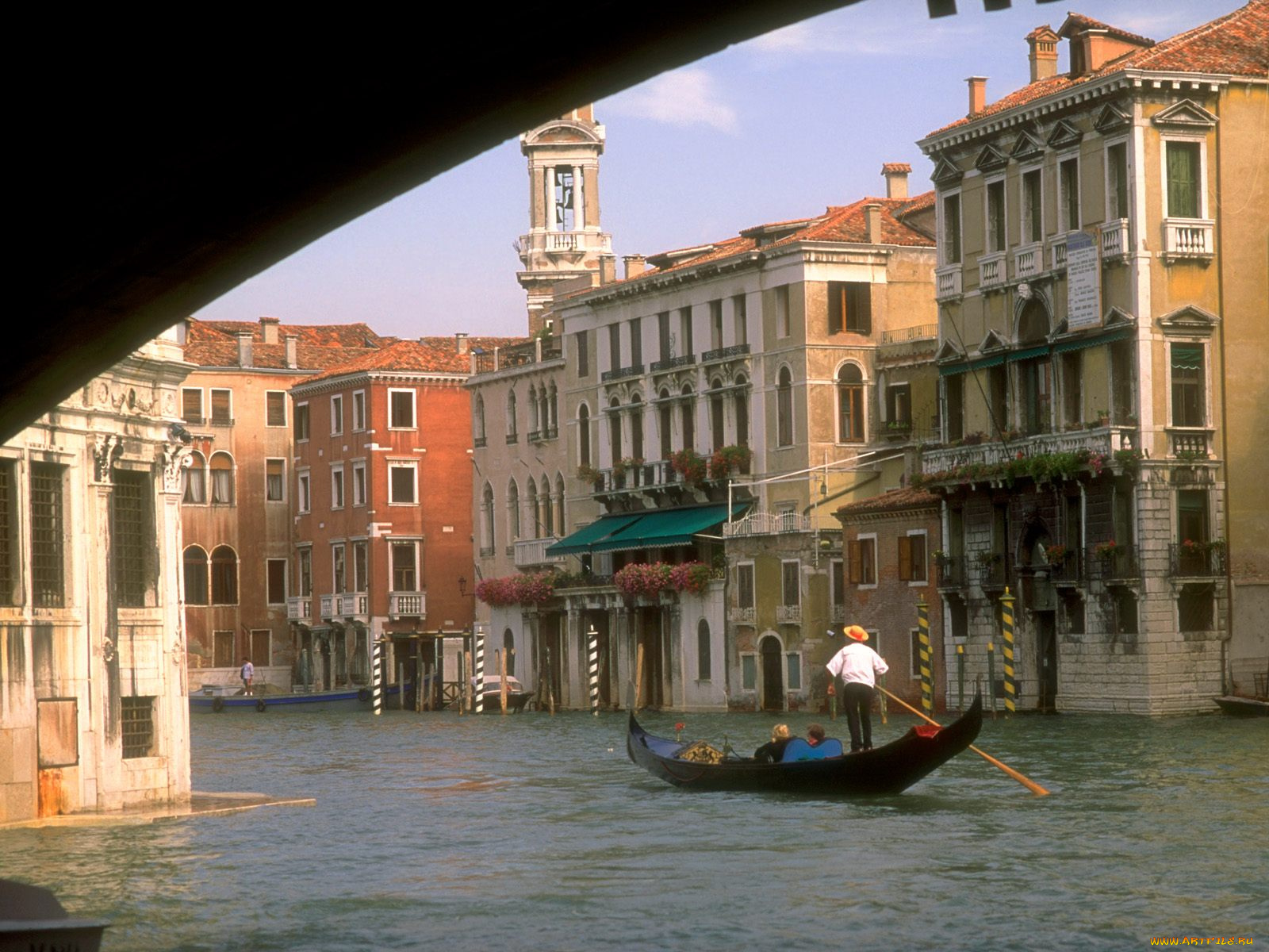canals, of, venice, italy, города