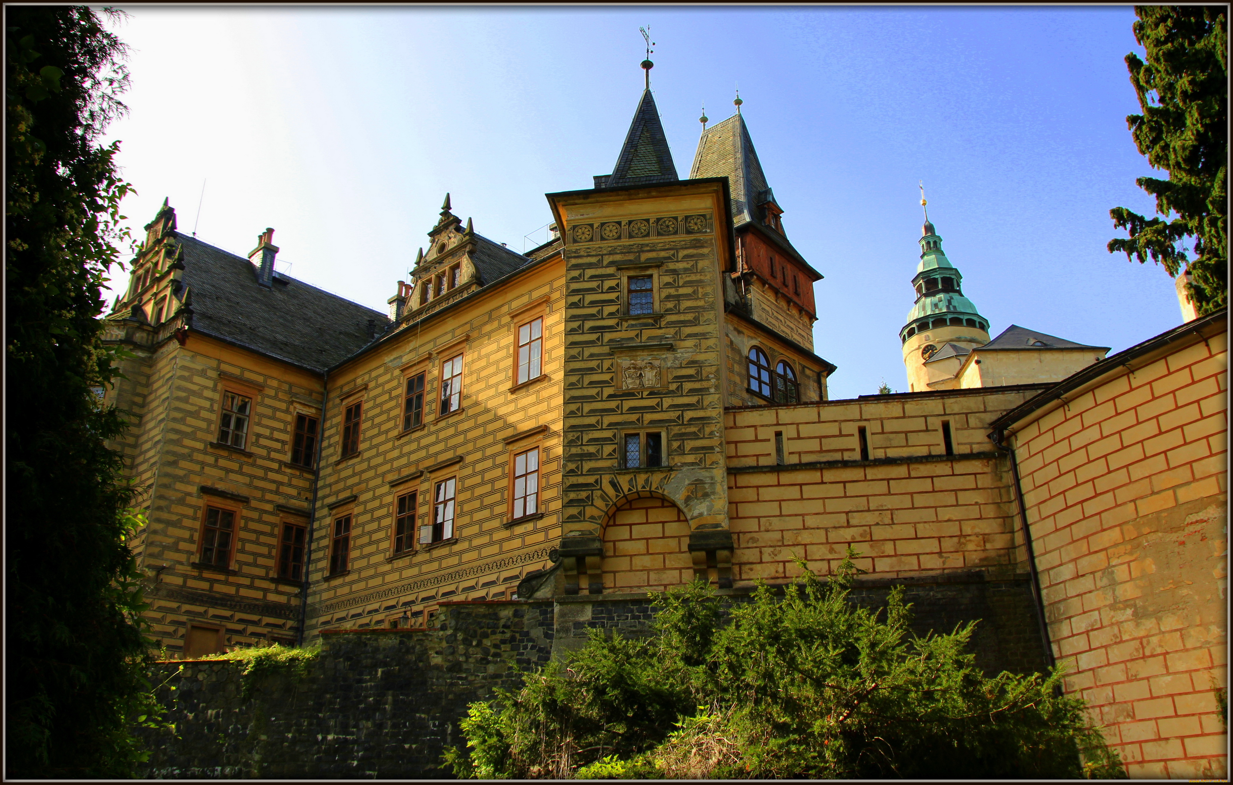 замок, frуdlant, Чехия, города, дворцы, замки, крепости